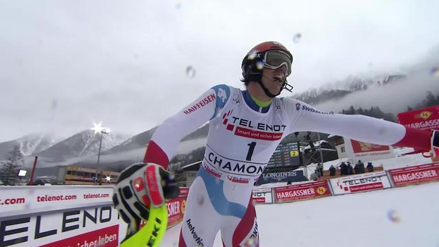 Chamonix (FRA), slalom messieurs, 2e manche: Ramon Zenhäusern (SUI)