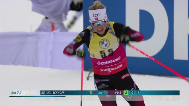 Oestersund (SWE), sprint dames: la favorite Eckhoff (NOR) arrache la victoire