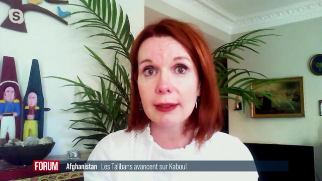 Les talibans avancent sur Kaboul en Afghanistan: interview de Victoria Fontan