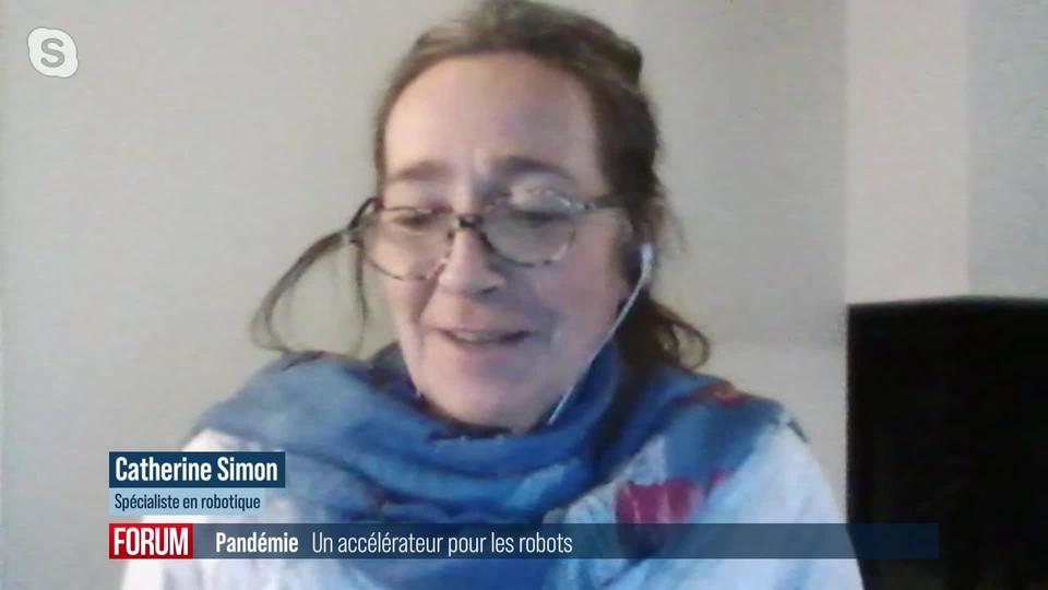 La pandémie est un accélérateur pour les robots: interview de Catherine Simon