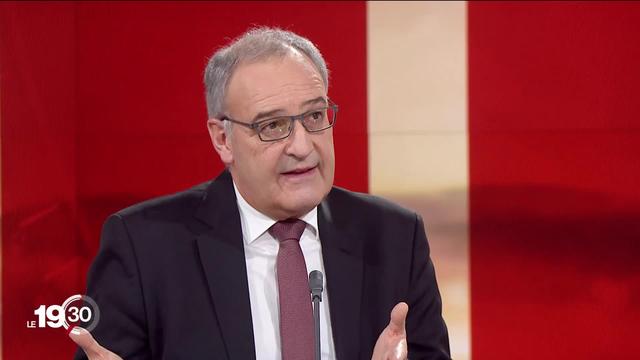 Le Président de la Confédération Guy Parmelin sur un éventuel passeport vaccinal.