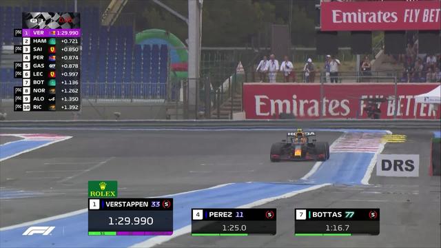 GP de France (#7), Q3: Max Verstappen (NED) partira en pole position