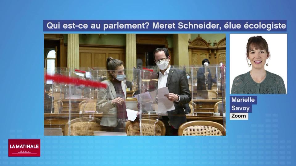 Zoom (vidéo) - Qui est-ce - Les élus méconnus (3-5): Meret Schneider, conseillère nationale (Verte-ZH)