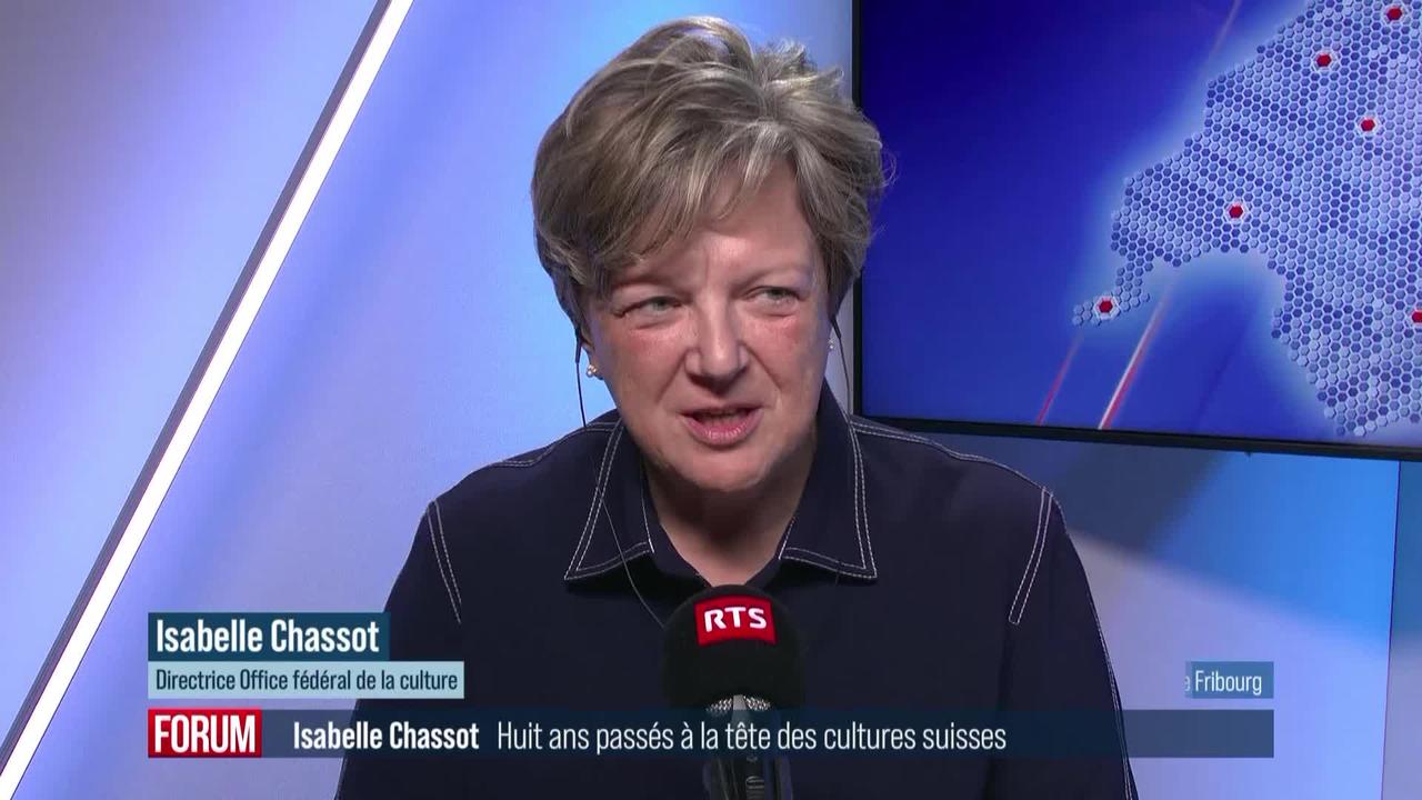 Retour en politique après huit ans au service de la culture: interview d'Isabelle Chassot
