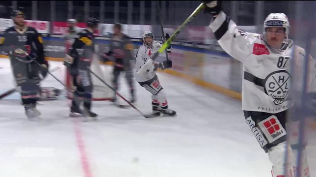 National League, 40e journée: Fribourg - Lugano(1-2)