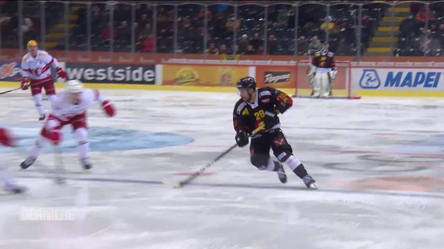 Hockey, National League: Berne - Lausanne (3-2)