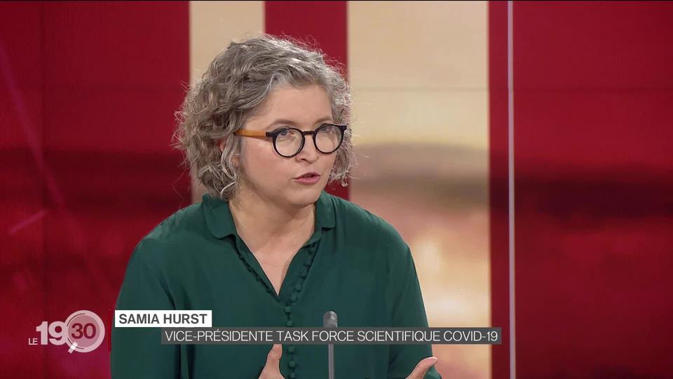 Le commentaire de Samia Hurst, vice-présidente de la Task Force Covid