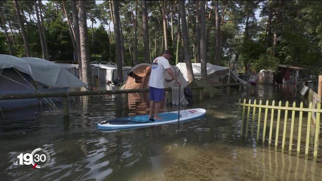 Certaines activités touristiques autour du lac de Neuchâtel n'ont pas pu reprendre malgré le retour du soleil