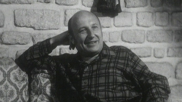 L'écrivain français Frédéric Dard en 1967. [RTS]