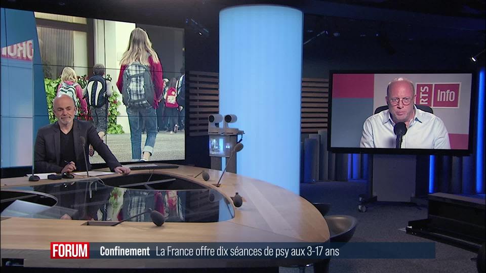 La France offre 10 séances de psy aux 3-17 ans : interview de Philippe Jaffé