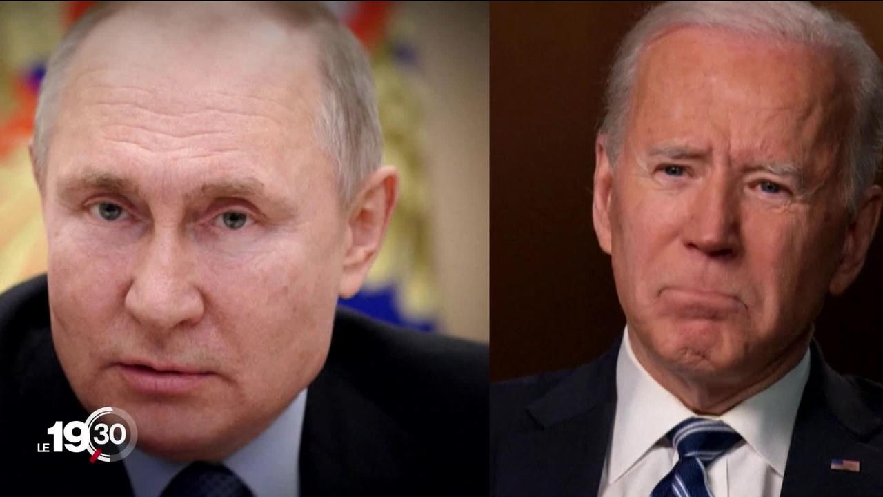 Accusé par Joe Biden d'être un "tueur", Vladimir Poutine a répondu en se moquant.