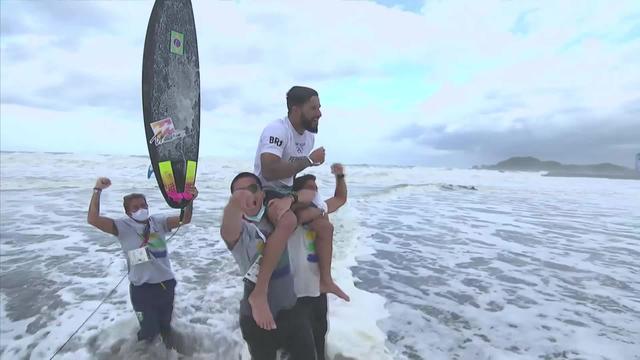 Surf, messieurs: I.Ferreira (BRA) est le premier champion olympique de la discipline !