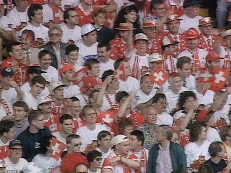 Supporters suisses à Wembley