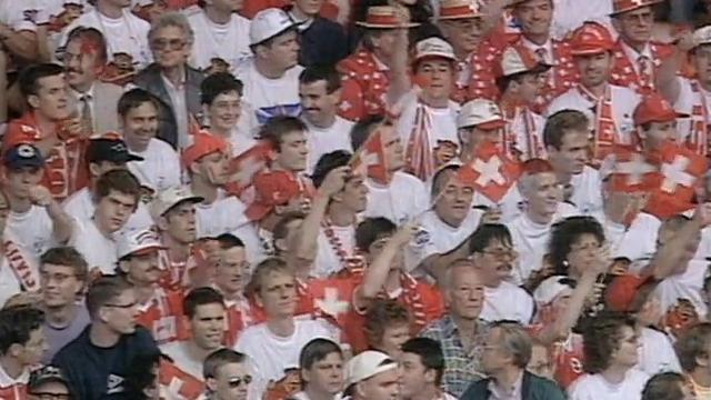 Supporters suisses à Wembley