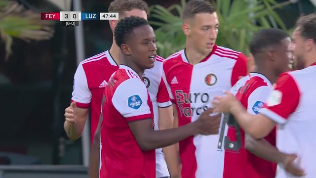 Qualifs Europa Conference League, match retour, Feyenoord - FC Lucerne (3-0): Feyenoord qualifié, Lucerne éliminé