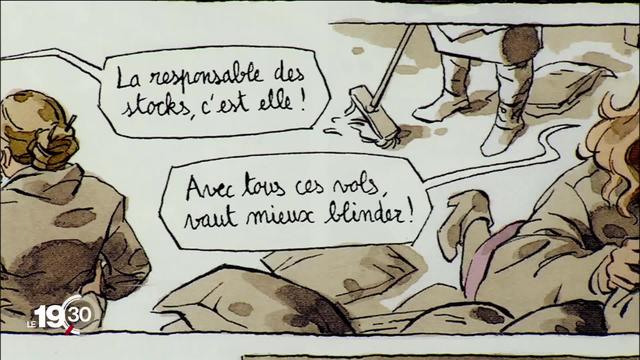 Heidi contre les zombies ou l'adaptation libre des aventures de Heidi. Une bd qui vient de sortir