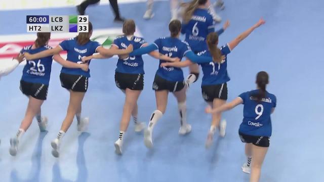 Finale dames, match 3: Brühl - Zoug (29-33): les Zougoises sacrées championnes !