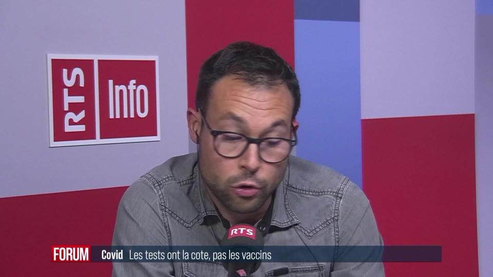 Seuls 3% des non-vaccinés se déclarent prêts à recevoir le vaccin, selon un sondage de la SSR