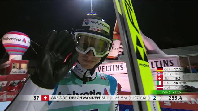 Engelberg, saut à ski: Gregor Deschwanden (SUI)