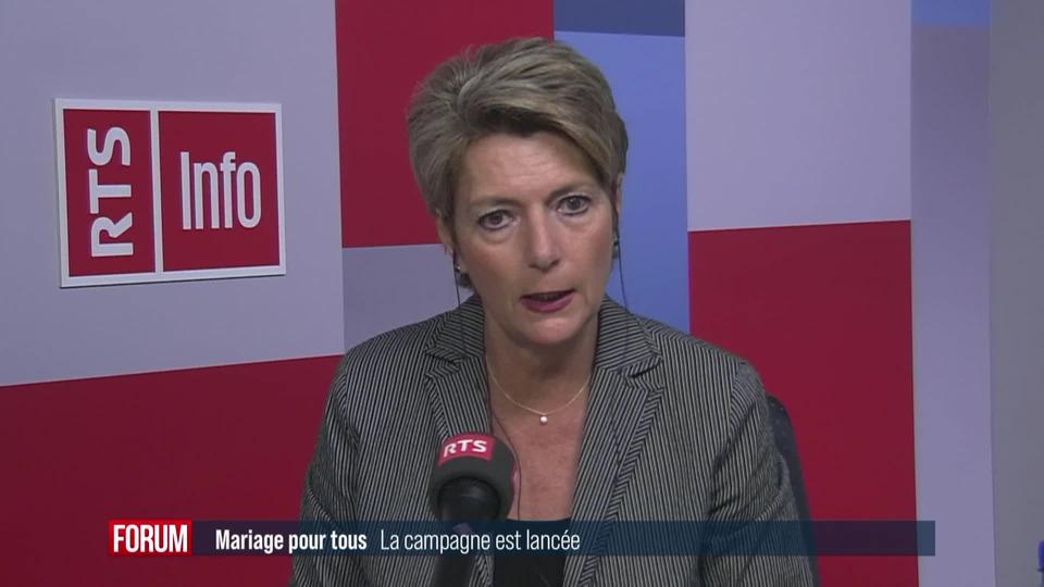 La campagne du mariage pour tous est lancée: interview de Karine Keller Suter