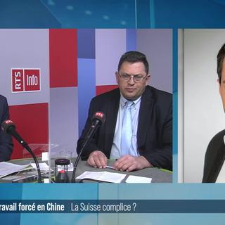 Le grand débat – Travail forcé en Chine : la Suisse complice ?