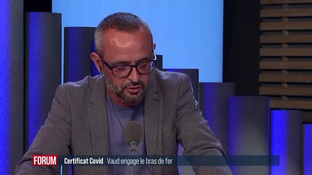 Le canton de Vaud ne veut pas du Certificat COVID dans les restaurants