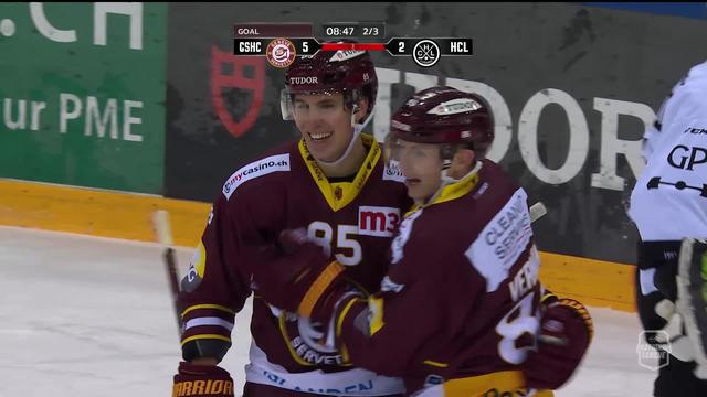 National League, 27e journée: Genève - Lugano 7-3