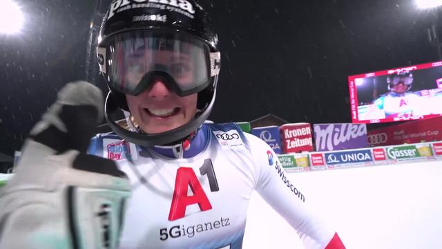 Flachau (AUT), slalom dames: Camille Rast (SUI)
