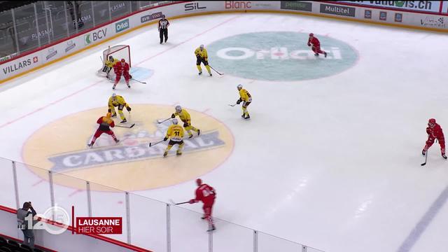 Hockey sur glace: Lausanne et Genève étrillent de leurs adversaires. Fribourg et Bienne défaits.