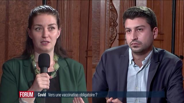 Bientôt la vaccination obligatoire? Débat entre Fabien Molina et Léonore Porchet