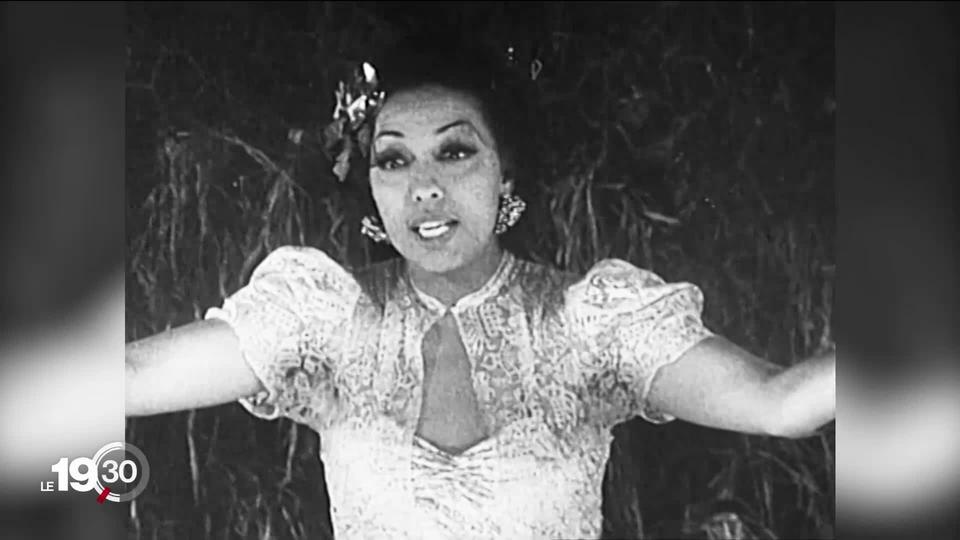 Portrait de l'artiste Joséphine Baker, disparue il y a 46 ans.