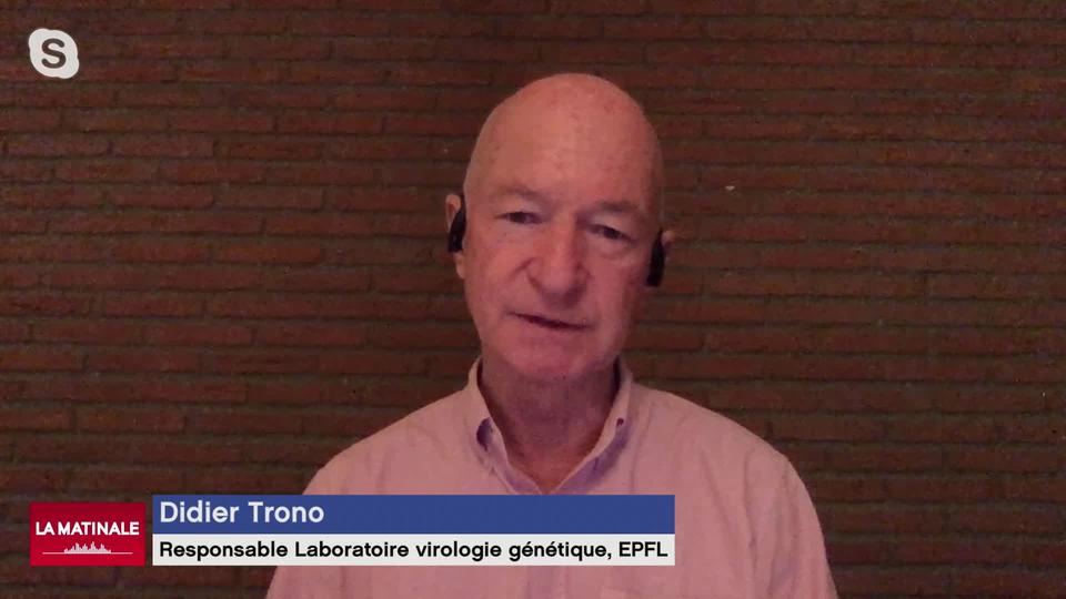 Didier Trono fait le point sur la situation sanitaire en Europe (vidéo)