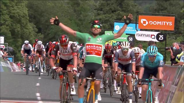 3ème étape, Langeac - Saint-Haon le Vieux (FRA): long sprint remporté par Colbrelli (ITA)