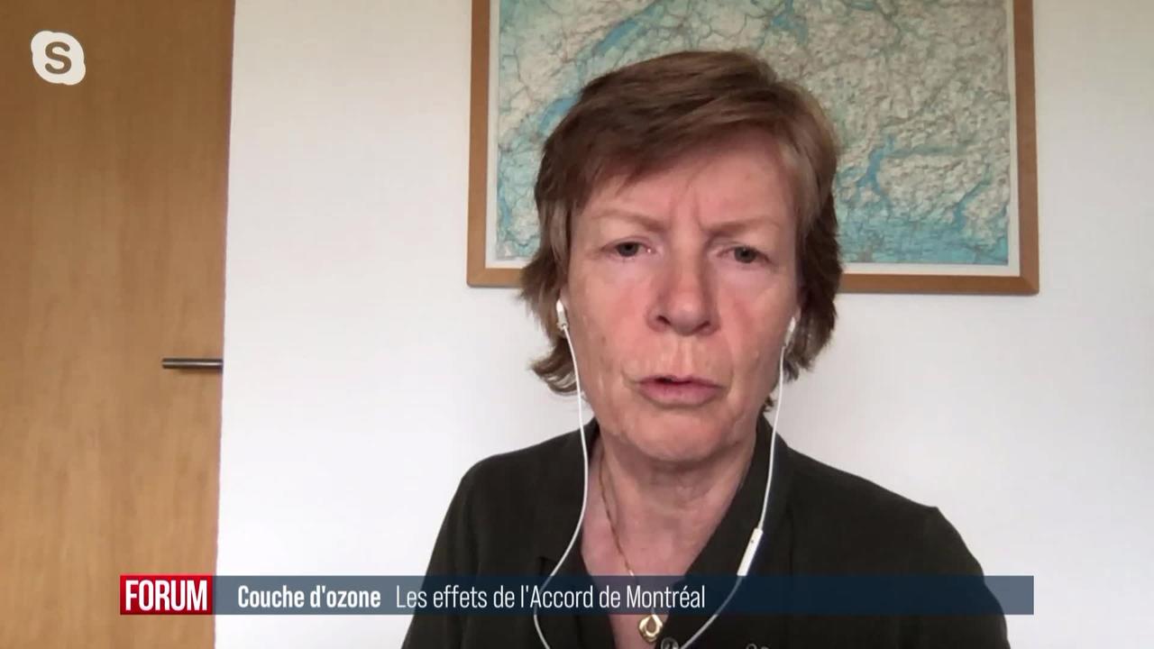 Le protocole de Montréal a sauvé la couche d'ozone et limité le réchauffement climatique: interview de Martine Rebetez