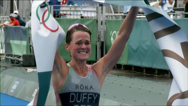 Triathlon dames: Duffy (BER) offre l'or aux Bermudes pour la 1ère fois. Spirig (SUI) termine 6ème