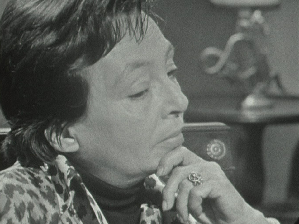 Marguerite Duras en 1964. [RTS]