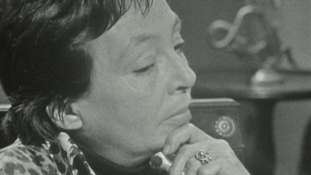 Marguerite Duras en 1964. [RTS]