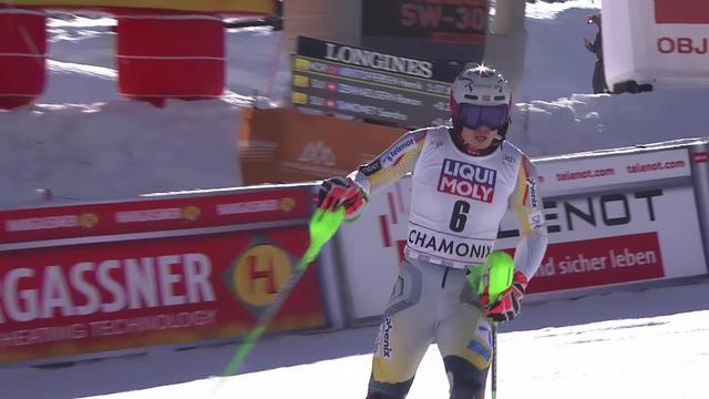 Chamonix (FRA), slalom messieurs, 2e manche: Henrik Kristoffersen (NOR)