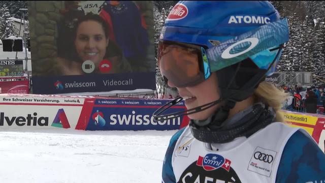 Lenzerheide (SUI), finales slalom dames: Mikaela Shiffrin (USA)