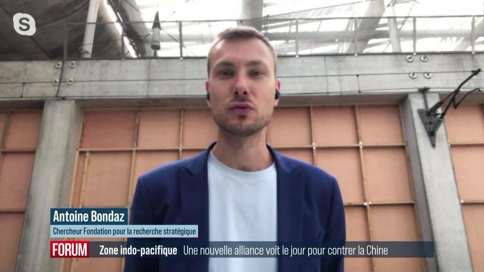 Une nouvelle alliance émerge contre l’influence chinoise dans la région indo-pacifique: interview d’Antoine Blondaz (vidéo)