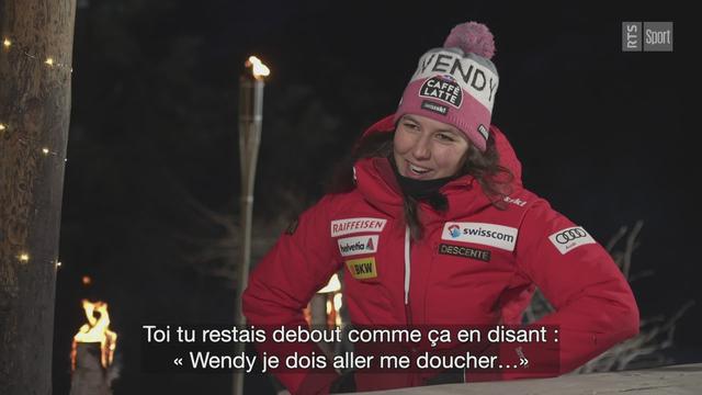 Ski - Charlotte Chable: avec Wendy Holdener