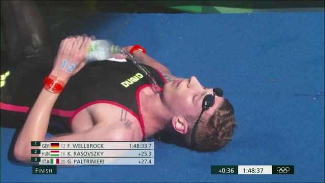 Natation, 10 km messieurs: Wellbrock (GER) remporte le titre olympique