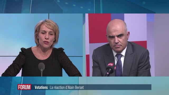 Référendum sur la Loi Covid: réaction d'Alain Berset