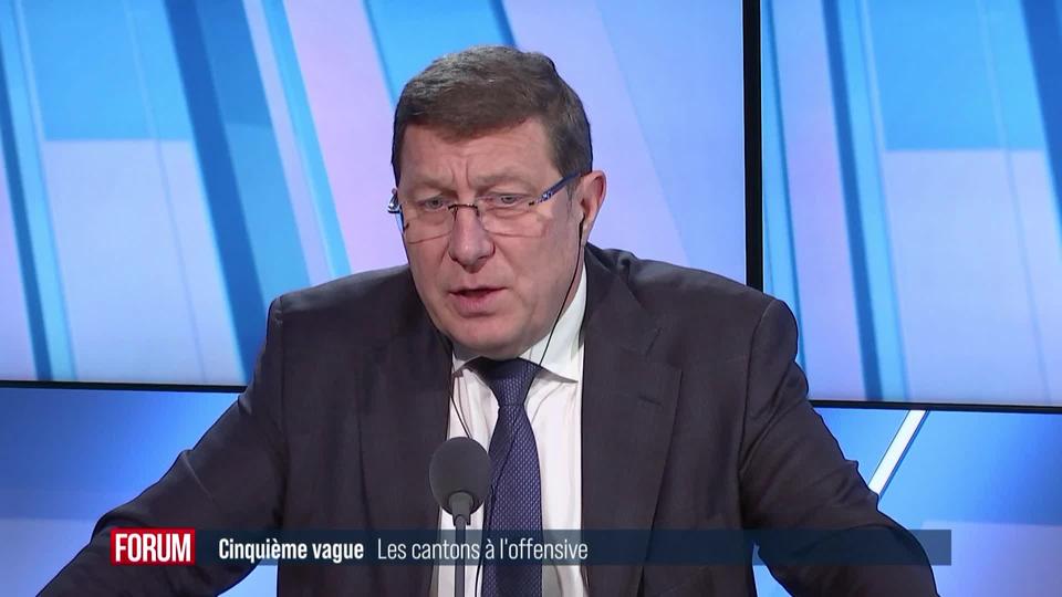 La marge de manœuvre des cantons face à la cinquième vague: interview de Mauro Poggia