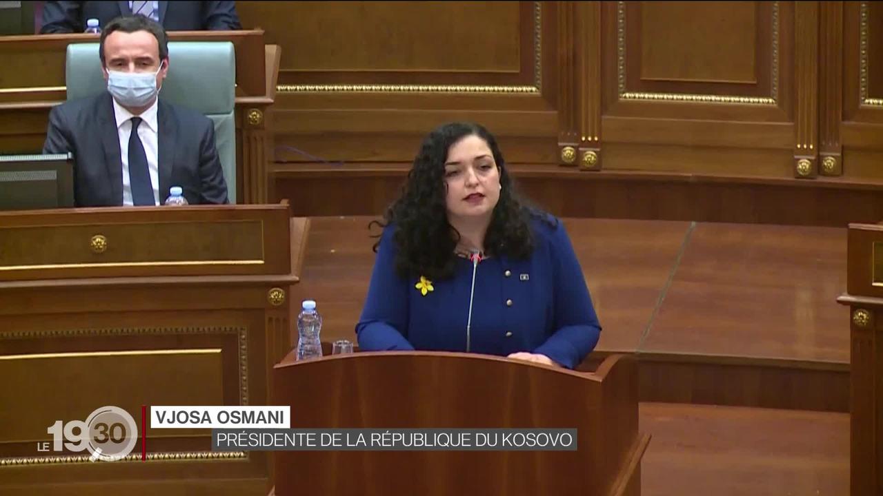 Vjosa Osmani, une juriste de 38 ans féministe et progressiste, élue présidente du Kosovo.