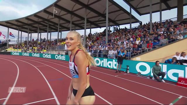 Athletissima, 800m dames: Baker (GBR) s'impose devant Hoffmann (SUI) 2e