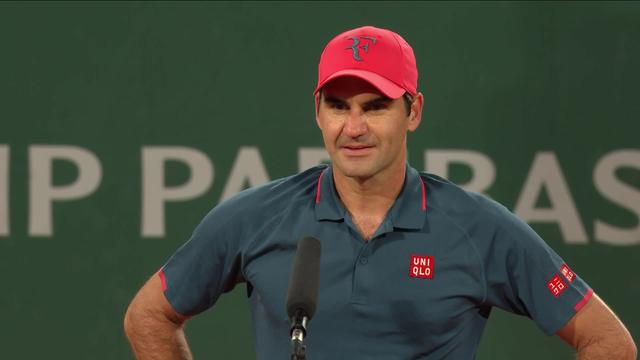 3e tour, D.Köpfer (GER) – R.Federer (SUI) (6-7, 7-6, 6-7, 5-7): interview de Roger Federer après la rencontre