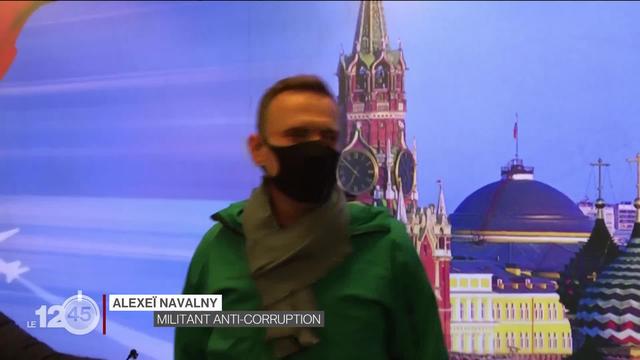 L'opposant AlexeÏ Navalny a été arrêté dès son retour à Moscou. Il revient au centre du jeu politique russe.
