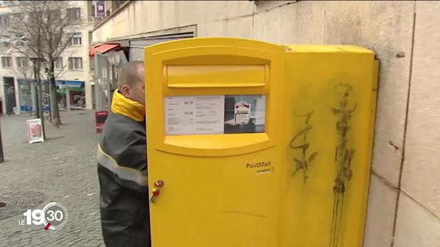 La Poste ne lève plus qu'une fois par jour la plupart des boîtes aux lettres publiques