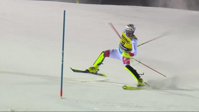 Madonna di Campiglio (ITA), slalom messieurs, 1re manche: Yule (SUI) termine à plus de 2 secondes